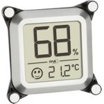TFA Dostmann Humidore Thermo-/Hygrometer Silber (30.5056.54)