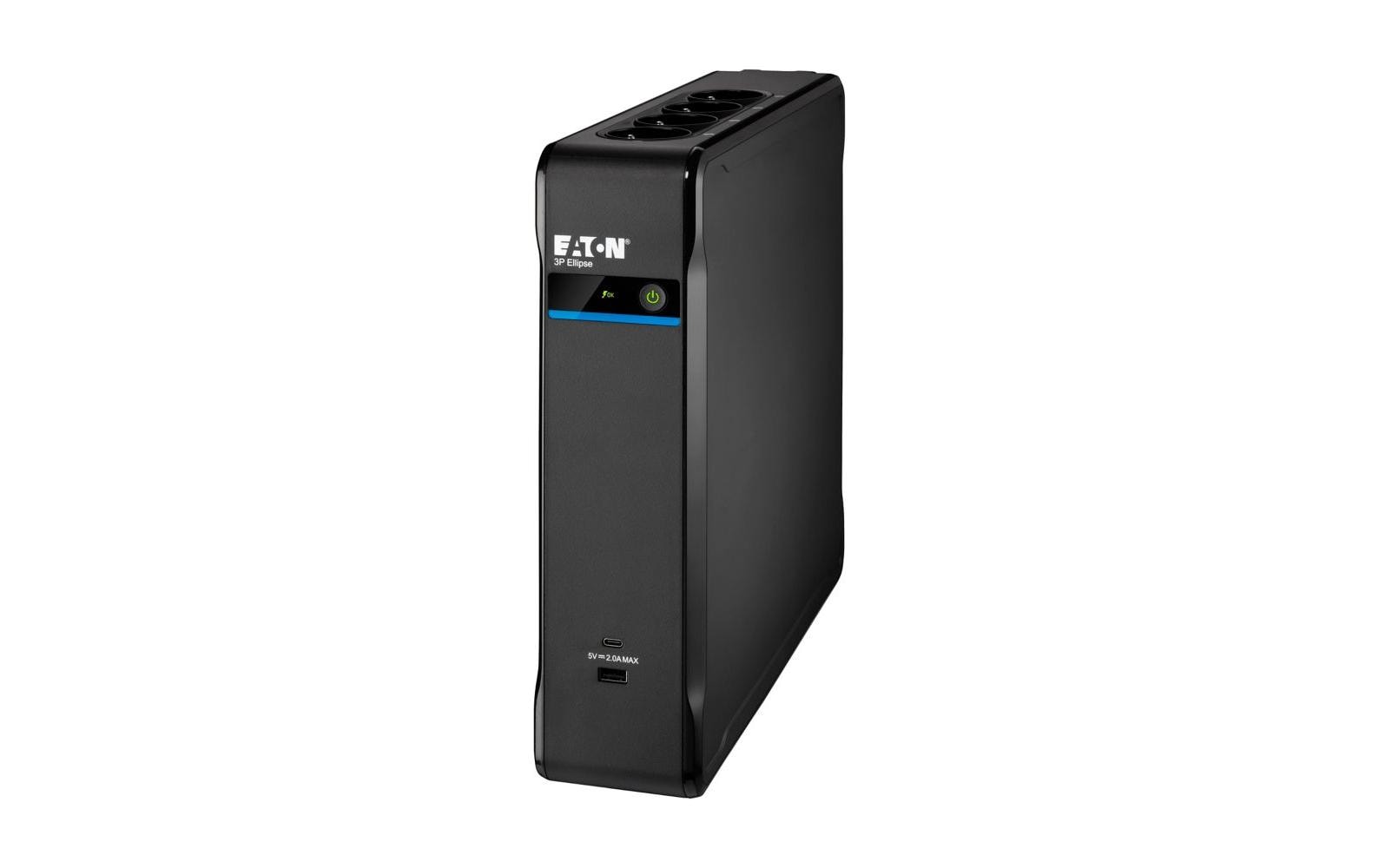 Eaton 3P Ellipse 1300 USB IEC USV 1300 VA Schwarz