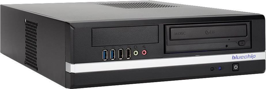 bluechip BUSINESSline S5300 - Slim-PC - Core i5 12400 / 2,5 GHz - RAM 8GB - SSD 250GB - NVMe - DVD-Writer - UHD Graphics 730 - GigE - Win 10 Pro - Monitor: keiner - BTO (556310)