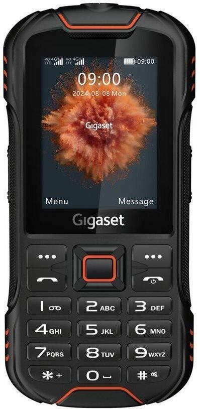 Gigaset GLX 8 schwarz 6.1 cm 2.4 Zoll Display 2500 mAh Akku IP68 2 MP Kamera Dual-SIM (S30853-H1222-R101)