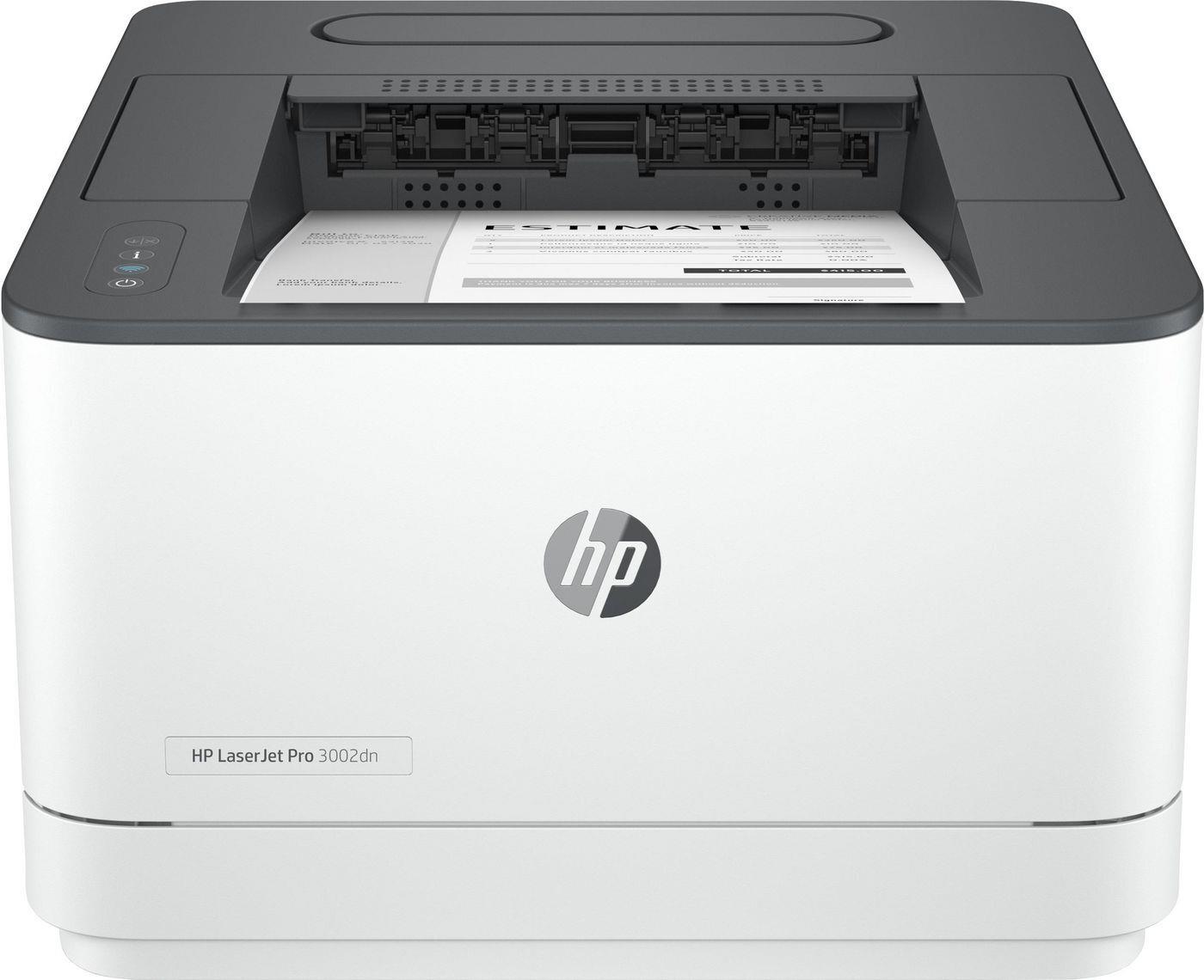 HP Laserjet Pro 3002Dn Printer, Small Medium Business, Print, Wireless Print From Phone Or Tablet Two-Sided (3G651F)