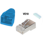 shiverpeaks BS72057-B-10 Drahtverbinder RJ-45 Blau - Metallisch (BS72057-B-10)
