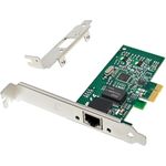 MicroConnect Network Card PCIe x1 Intel 82574 Single-RJ45 (MC-PCIEX1-82574)
