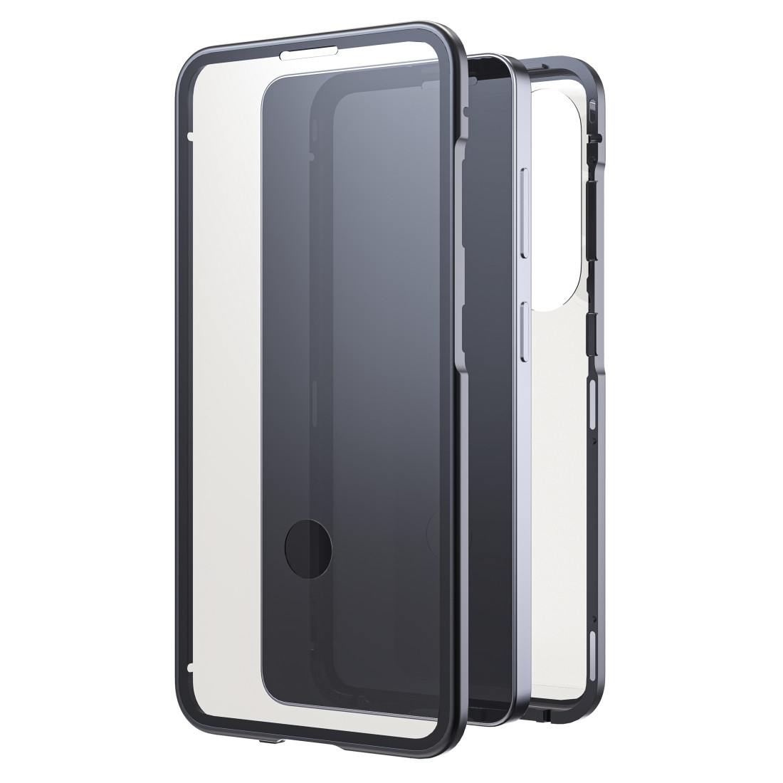 Black Rock 360° Glass Cover für Samsung Galaxy S26 Schwarz