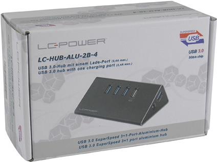 LC Power LC-HUB-ALU-2B-4 (LC-HUB-2B-4)