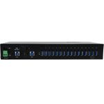 EXSYS EX-1526HMVS Schnittstellen-Hub USB 3.2 Gen 1 (3.1 Gen 1) Type-B 5000 Mbit/s Schwarz (EX-1526HMVS)