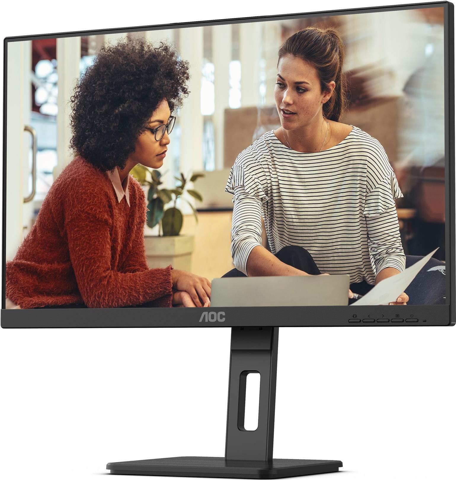 AOC E3 24E3QAF 23,8" Monitor 1920 x 1080 IPS 75 Hz Textured Black