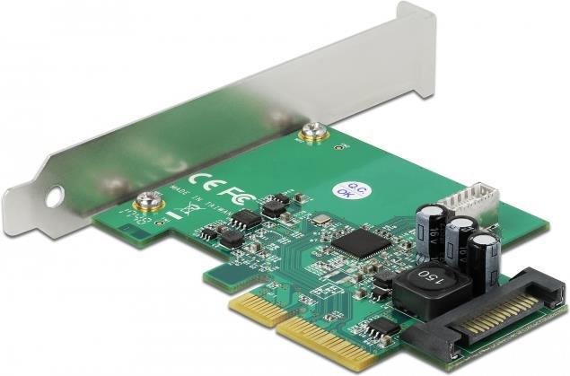 Delock USB-Adapter PCIe 3.0 x4 Low-Profile (90068)