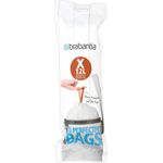 Brabantia 116728 Abfallbeutel 12 l Weiß 20 Stück (116728)