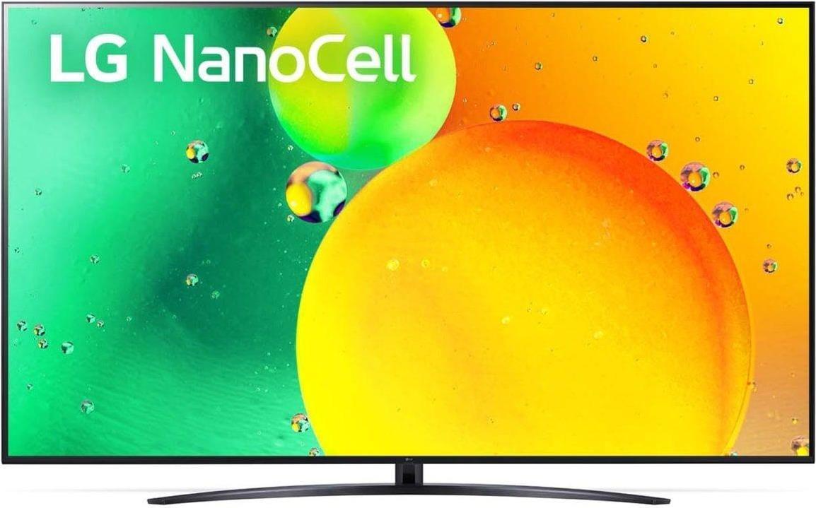 LG NanoCell 55NANO763QA Fernseher 139,7 cm (55") 4K Ultra HD Smart-TV WLAN Schwarz (55NANO763QA.AEU)