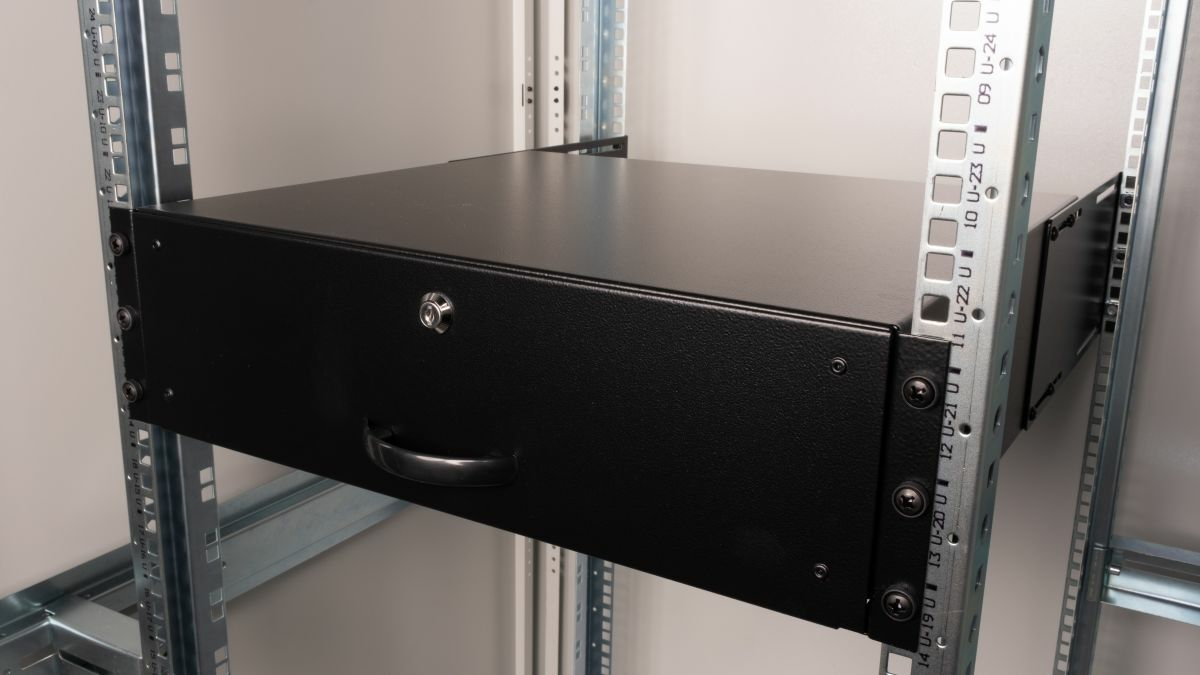 Equip Schublade 19" 3U abschließbar EZD-3-B Schwarz