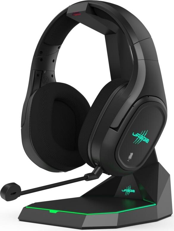 uRage Wireless-Gaming-Headset SoundZ 920 + Station, Schwarz (00217867)