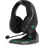 uRage Wireless-Gaming-Headset SoundZ 920 + Station, Schwarz (00217867)