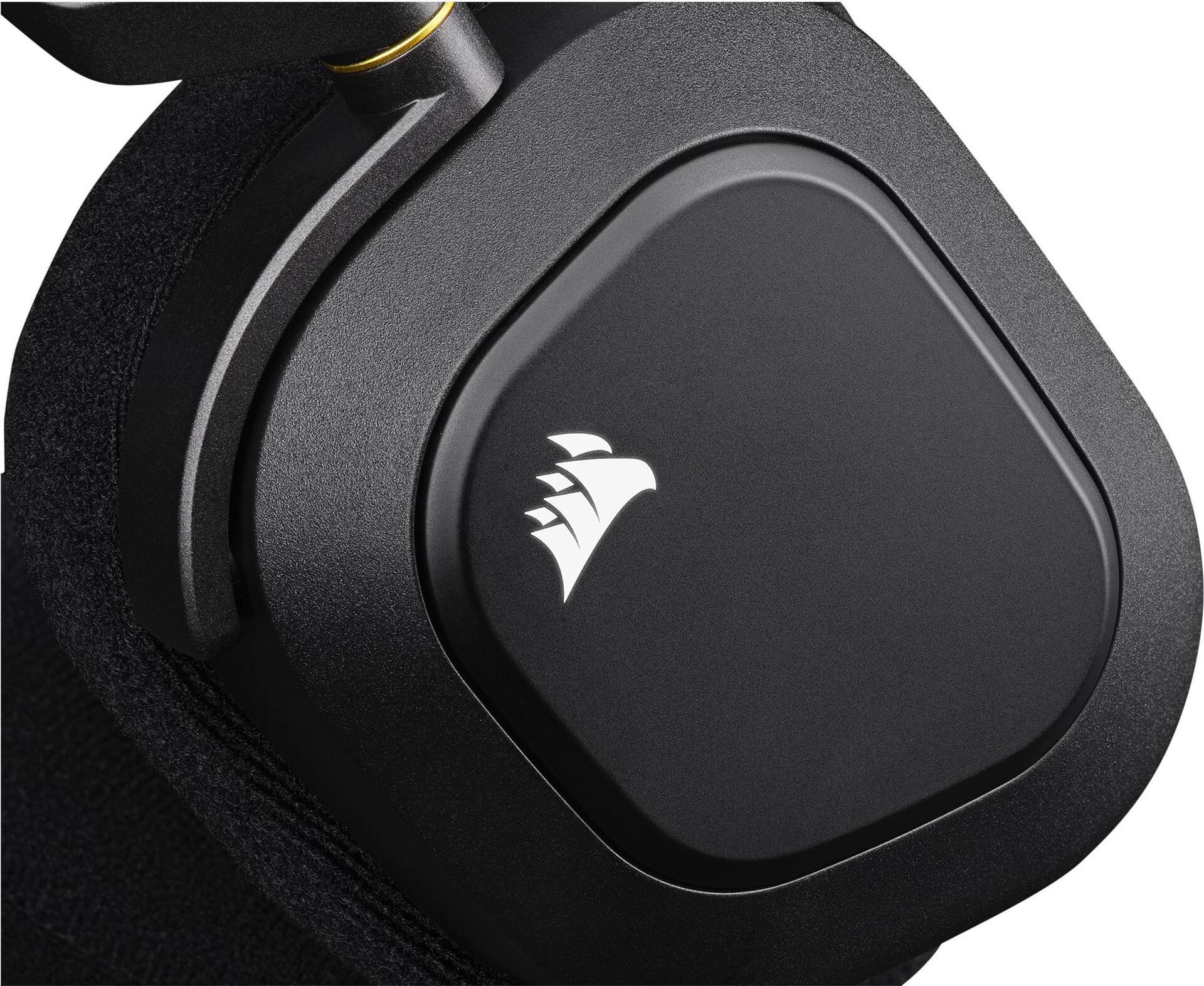 Corsair HS80 RGB USB Gaming-Headset Schwarz, Kohle