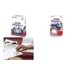 tesa Photo Film Abroller, inkl. Foto Film 12 mm x 7,5 m farbloser Handabroller, Foto Film beidseitig klebend (56663-00002-00)