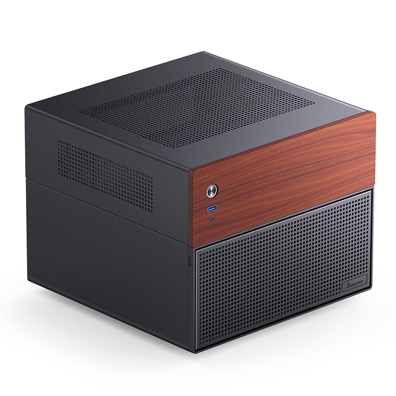 Jonsbo N4 NAS Micro-Tower Schwarz