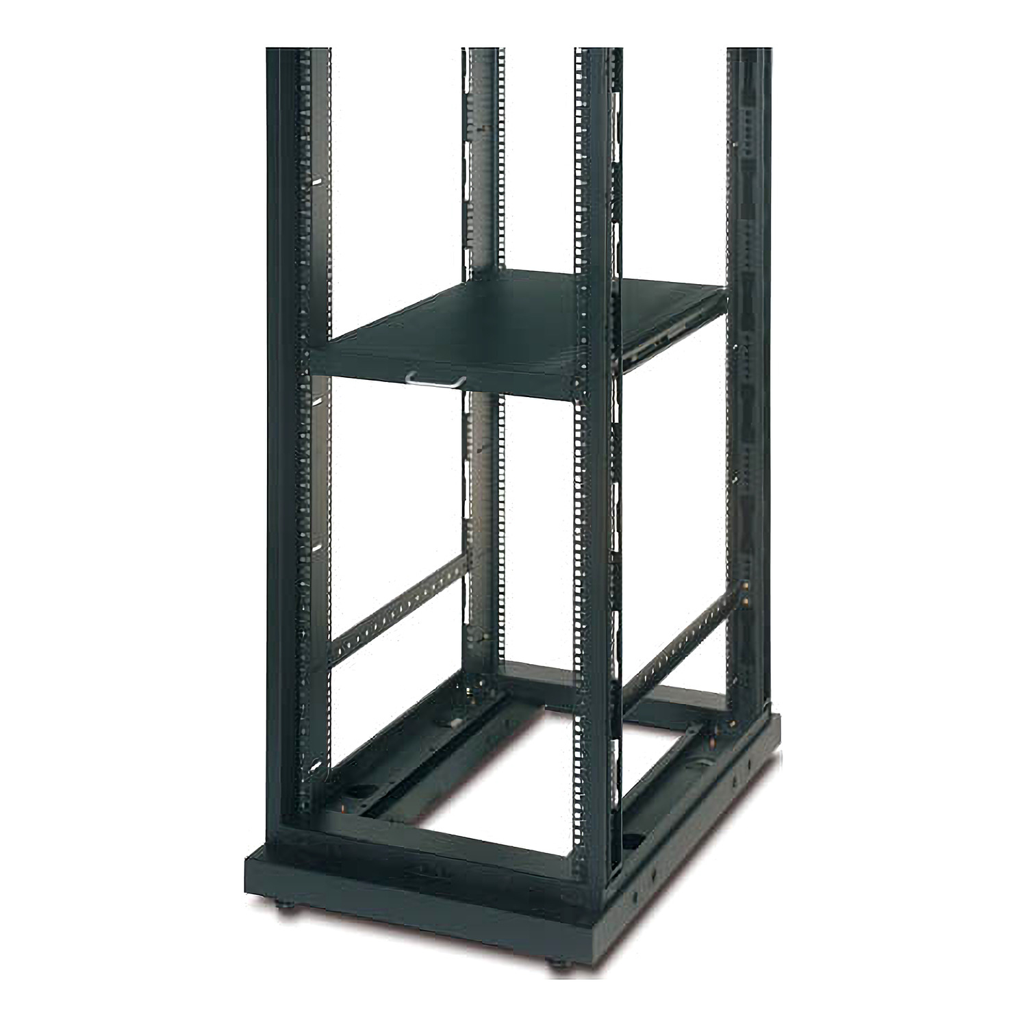 APC Standard Duty Sliding Shelf AR8123BLK Rack-Regalboden 1U Schwarz