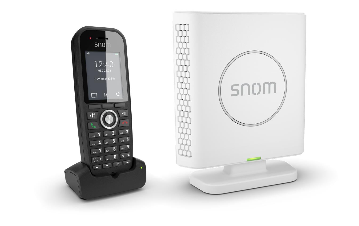Snom M430 DECT-Bundle Schwarz, Weiß