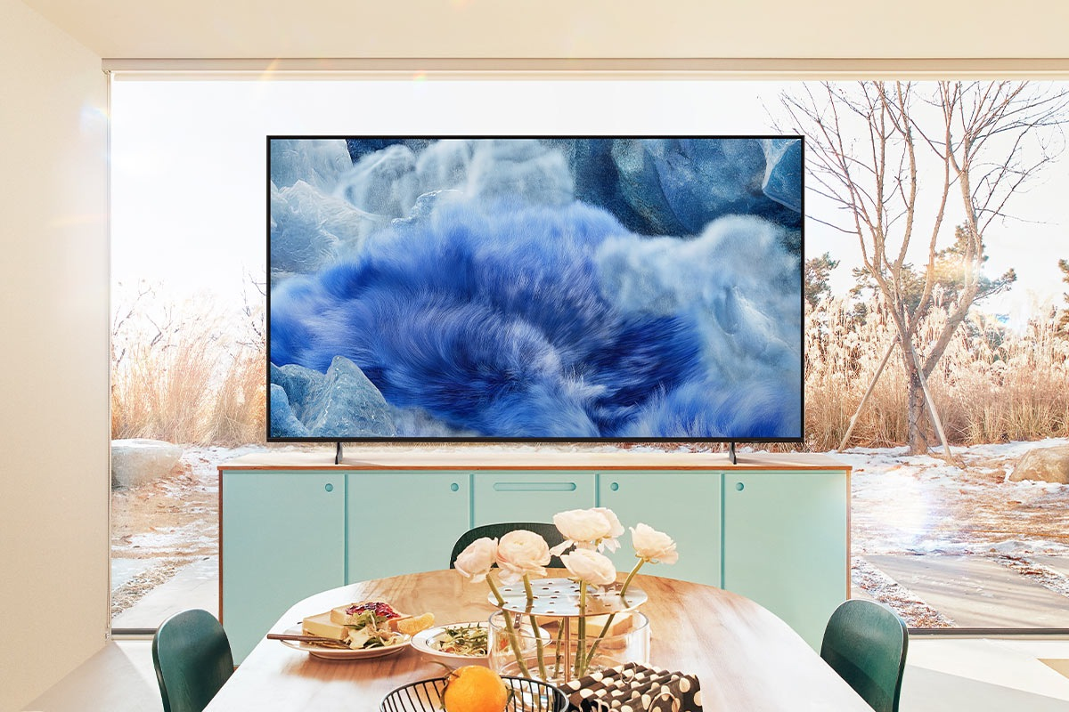 Samsung Q8F-Serie GQ65Q8FAAU 65" QLED-Fernseher Titanium Gray
