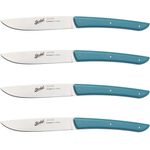 Berkel KCO4SW11SRPBL. Messertyp: Steakmesser, Klingenlänge: 11 cm, Material Messer: Edelstahl. Anzahl enthaltener Produkte: 4 Stück(e) (KCO4SW11SRPBL)