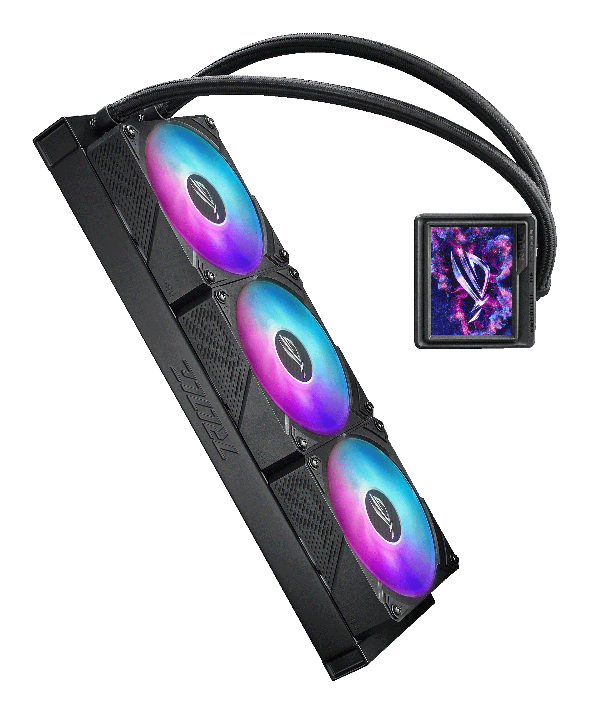 ASUS ROG Ryujin III 360 ARGB Extreme Prozessor-Flüssigkeitskühlung 360 mm Schwarz