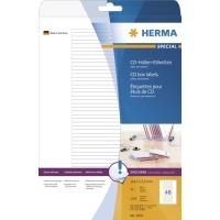 HERMA Special Permanent selbstklebende, matte, lichtundurchlässige CD/DVD-Papieretiketten (5078)