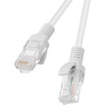 PATCHCORD KAT.5E 0,25M SZARY FLUKE PASSED LANBERG 10ER-PACK (PCU5-20CC-0025-S)