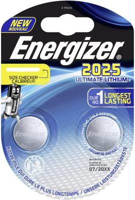 Energizer Ultimate Lithium 2025 Einwegbatterie CR2025 (E301319400)