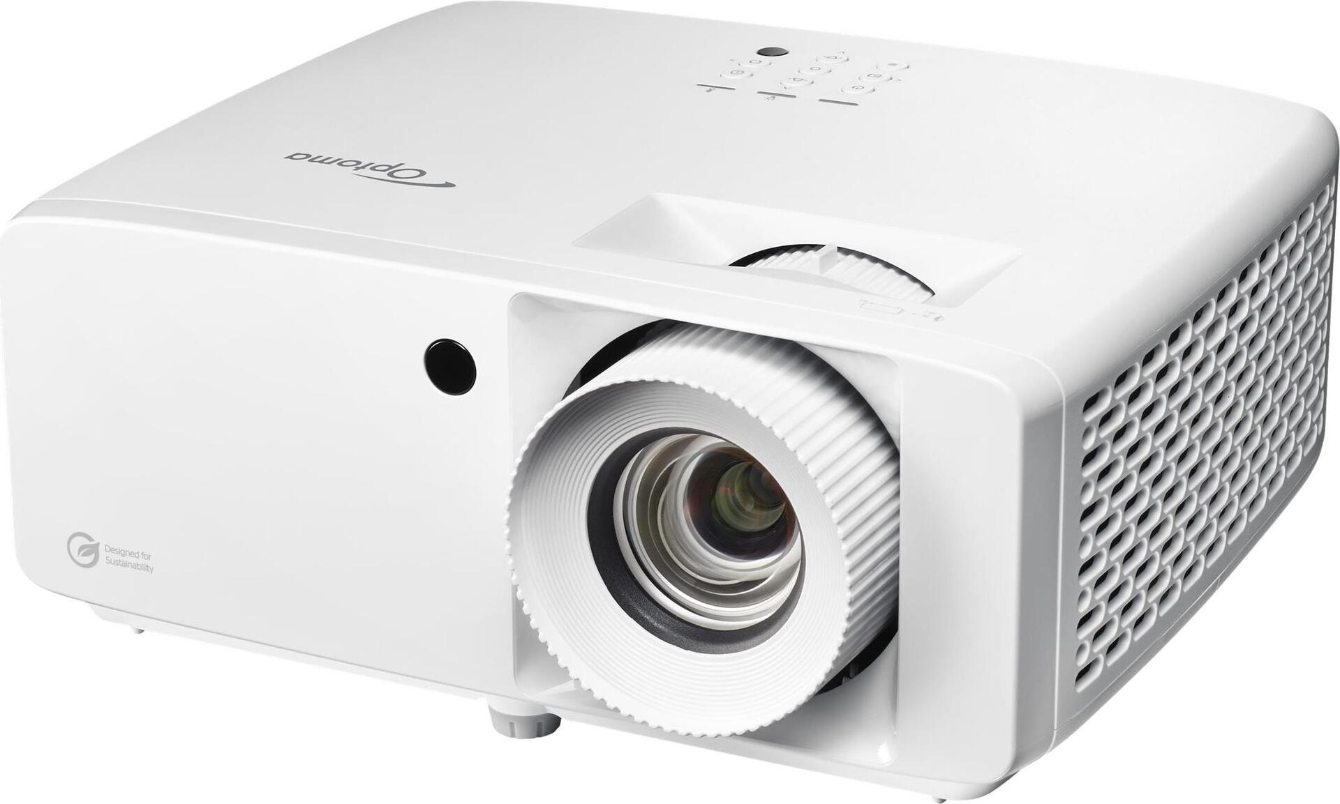 OPTOMA ZH450 Projector FHD 1920x1080 4500lm Laser 30.0000:1 TR 1.4:1 2.24:1 Zoom 1,6x 2H USB Power Low Latency HP 1x15W 3K (E9PD7L321EZ1)