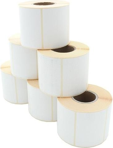 ARTDEV Etikettenrolle - Thermodirekt 70 x 52mm, D100mm, Kern 40, 750 Etiketten/Rolle, permanent (EDP 070-052 K40 D100)