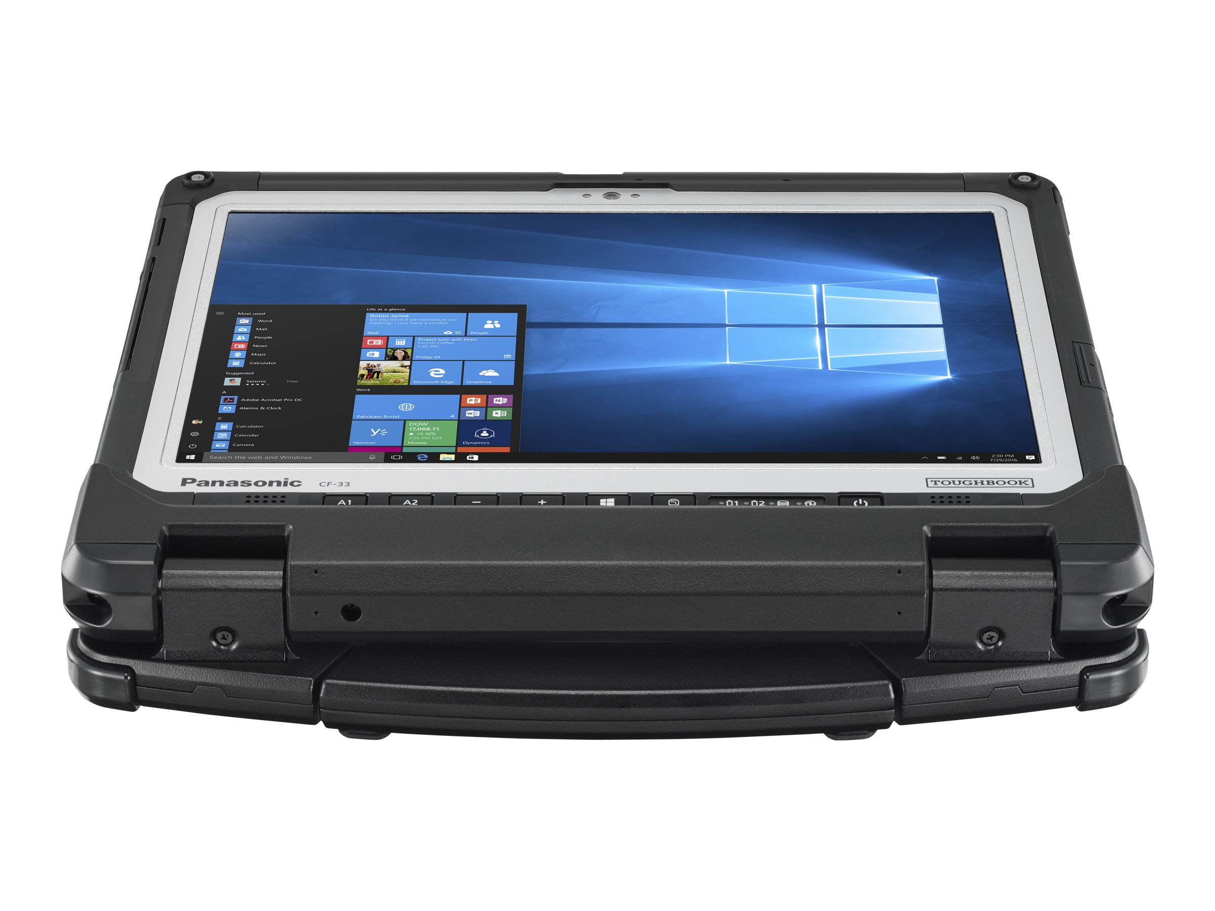 Panasonic Toughbook CF-33 12" Core i5 16 GB RAM 512 GB SSD Schwarz
