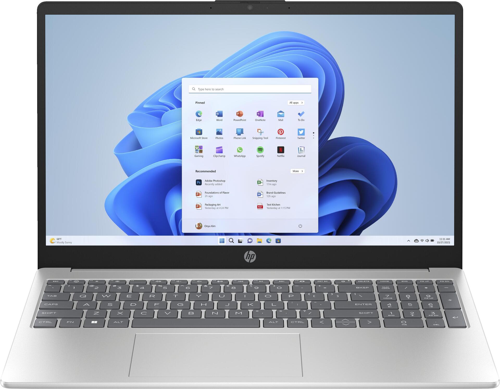 HP Laptop 15-fc0555ng 39,6cm (15,6\") R5-7520U 16GB 512GB W11
