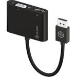 ALOGIC DP-VGHD4K-ADP Videokabel-Adapter DisplayPort HDMI + VGA (D-Sub) Schwarz (DP-VGHD4K-ADP)