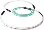 ACT 200 meter Multimode 50/125 OM3 indoor/outdoor cable 8 fibers with LC connectors. 8xlc-8xlc 50/125 om3 lt 200m (RL4220)