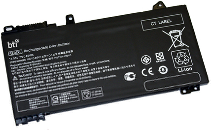 Battery Tech BTI 3C BATTERY PROBOOK 430 G6 OEM:L32656-002 RE03XL (L32656-002-BTI)