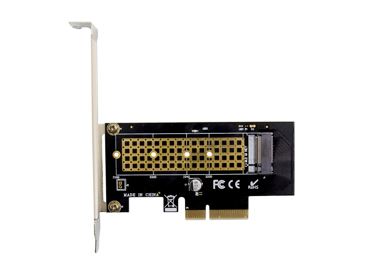 InLine Speicher-Controller PCIe 3.0 x4 M.2 NVMe Silber