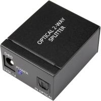 SpeaKa Professional 1230712 Audio-Splitter Schwarz (1230712)