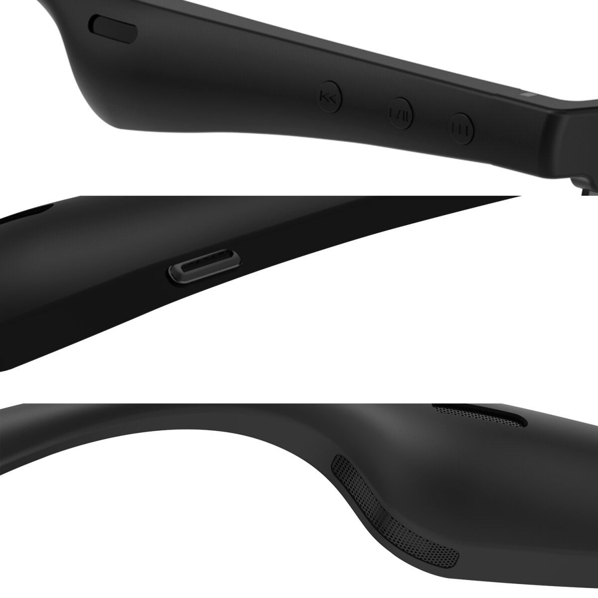4smarts SoundGlasses Sport 2 Smart Glasses Bluetooth Schwarz