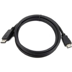 Gembird CC-DP-HDMI-10M Videokabel-Adapter HDMI Typ A (Standard) DisplayPort Schwarz (CC-DP-HDMI-10M)