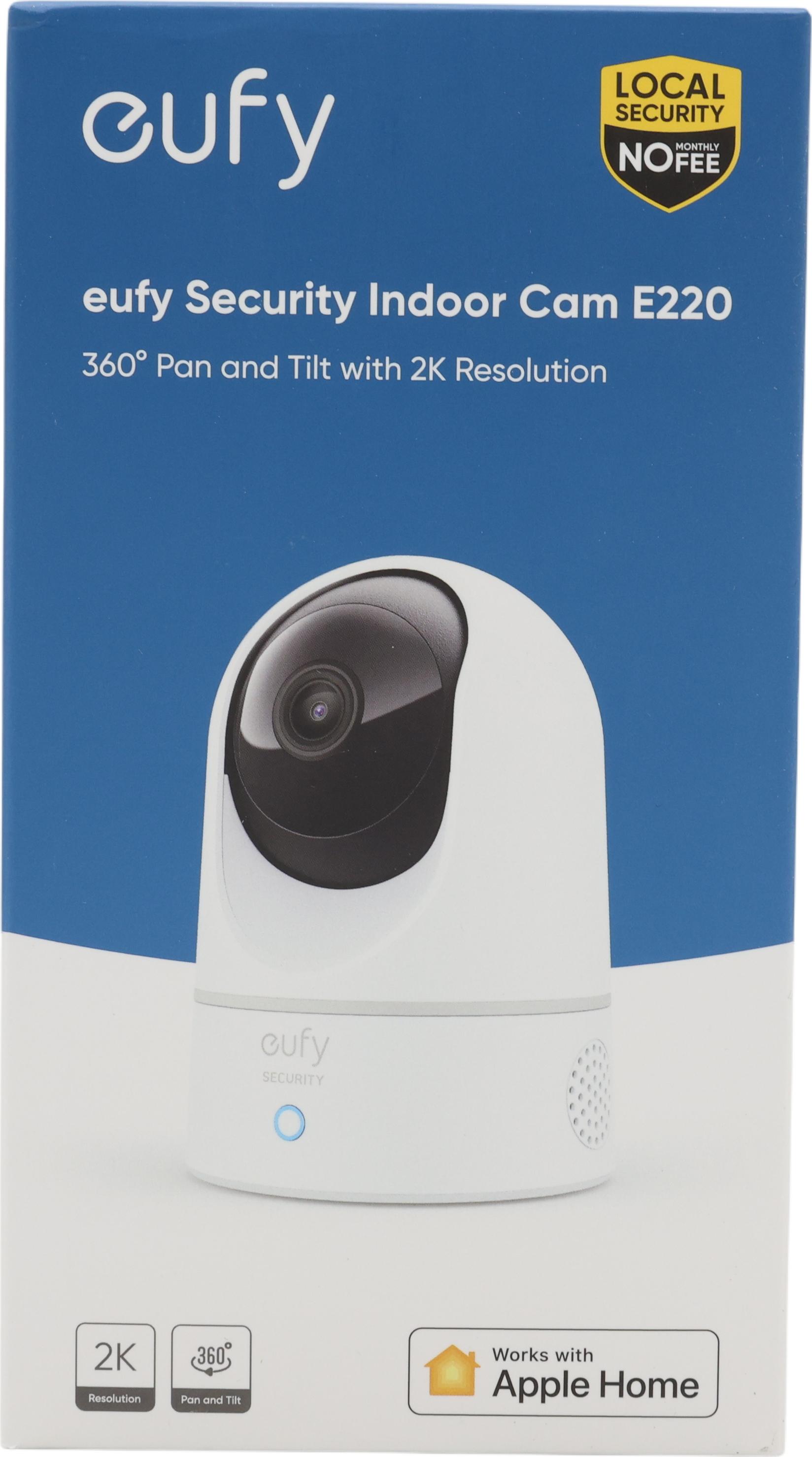 eufy IndoorCam P24 T8410 2K Pan-Tilt Kamera mit AI-Erkennung und Nachtsicht