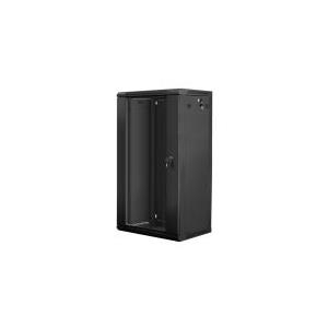 Lanberg WF01-6422-10B Rack 22U Wandmontiertes Regal Schwarz (WF01-6422-10B)