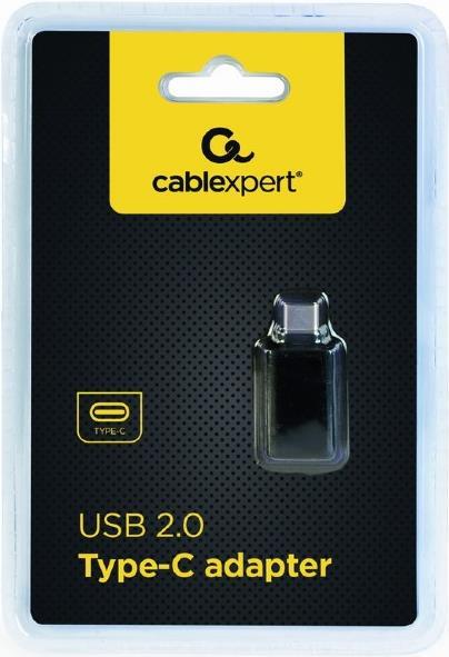 Cablexpert CC-USB2-CMAF-A cable gender changer USB Type-C USB Typ-A Schwarz (CC-USB2-CMAF-A)