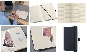 SIGEL Taschenkalender Conceptum 2025 schwarz (C2523)