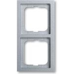 Busch-Jaeger 1754-0-4302. Produktfarbe: Aluminium, Markenkompatibilität: Busch-Jaeger. Breite: 80 mm, Höhe: 151 mm, Dicke: 1,1 cm (2CKA001754A4302)