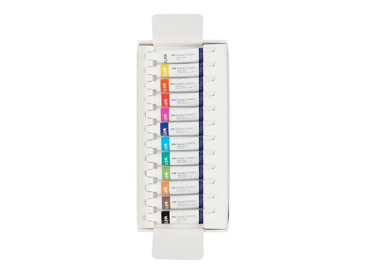 Faber-Castell Creative Studio Aquarellfarbe 12er Set 9 ml
