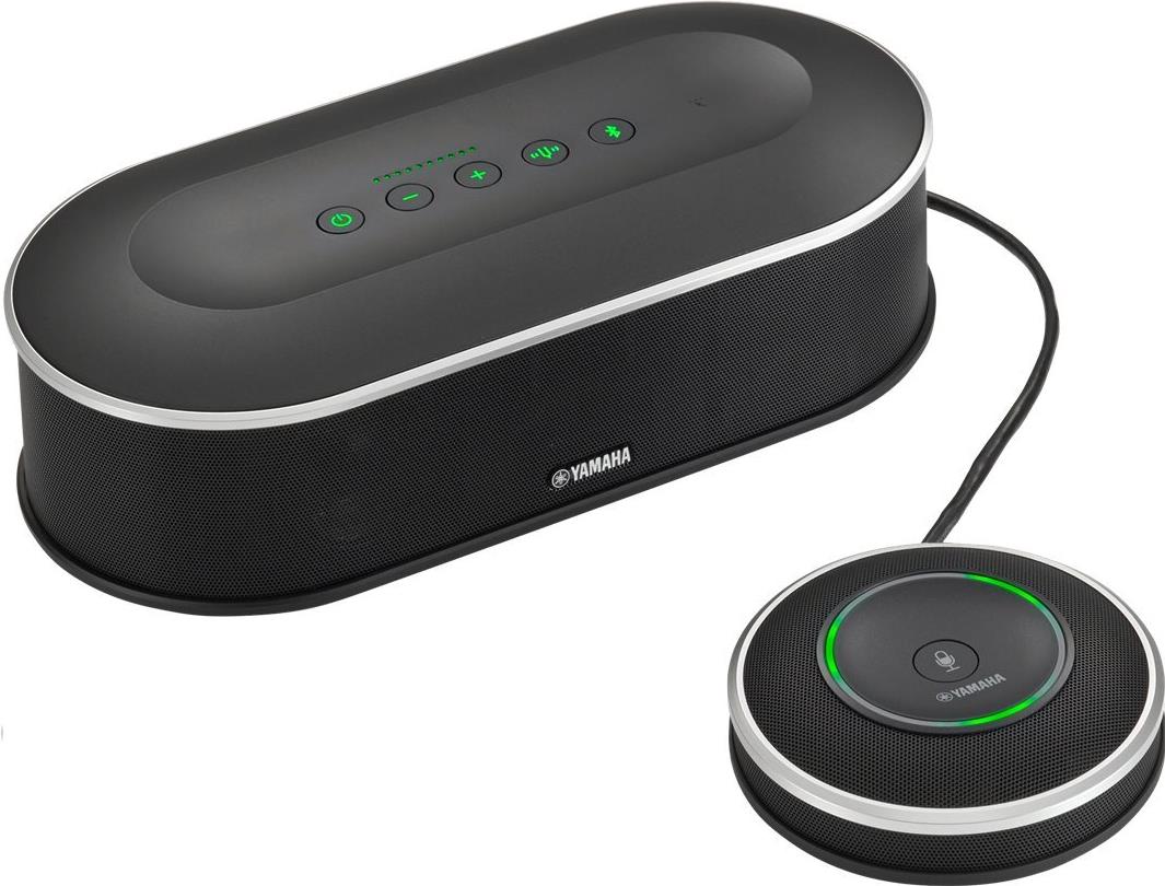 Yamaha YVC-1000 USB- und Bluetooth-Konferenztelefon mit NFC Schwarz