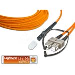 Lightwin High Quality Duplex LWL Patchkabel, MM OM2, MTRJ - SC LWL Patchkabel (LDP-50 MTRJ-SC 2.0)