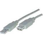SHIVERPEAKS SHVP 77122-WF - USB 2.0 Kabel, A Stecker auf A Buchse, 1,8 m (BS77122)