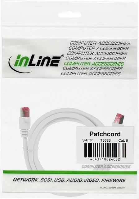 INLINE Patch-Kabel RJ-45 (M) (76425W)