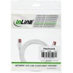 InLine® Patchkabel, S/FTP (PiMf), Cat.6, weiß, 25m (76425W)